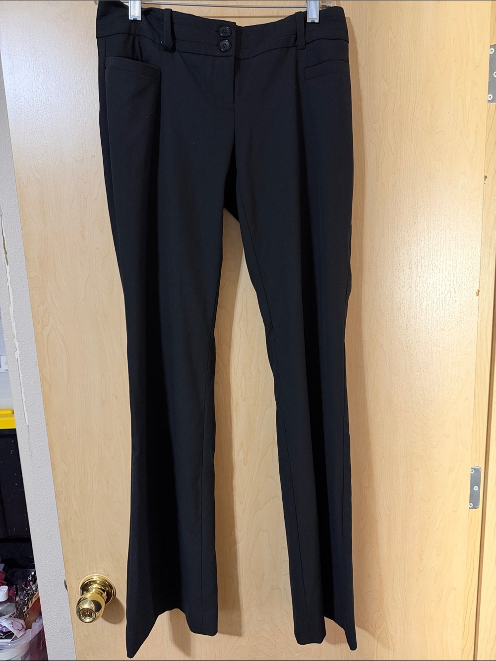The Limited Black Boot Cut Dress Pants never worn